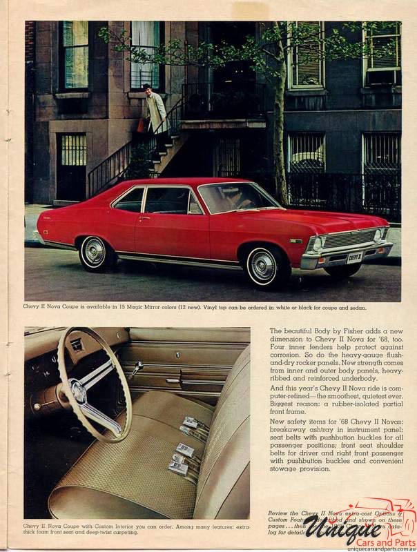 1968 Chevrolet Brochure Page 11